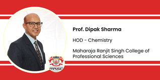 Maharaja Ranjit Singh College of Professional Sciences, HOD - Chemistry: Prof. Dipak Sharma Interview